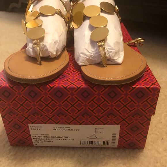 patos disk gladiator sandal